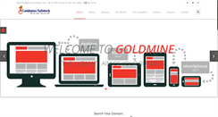 Desktop Screenshot of goldmineinfotech.com